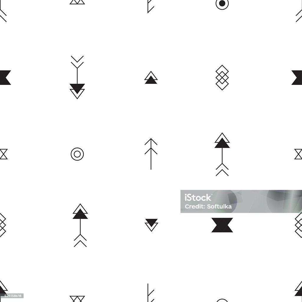 Vector Seamless Pattern Aztek Pattern Universal Colorful Summer Aztec ...