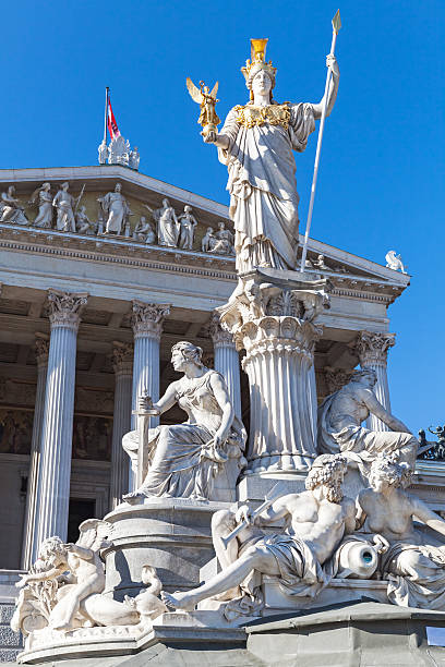 istock Pallas Athene Fountain located in Vienna 524164590