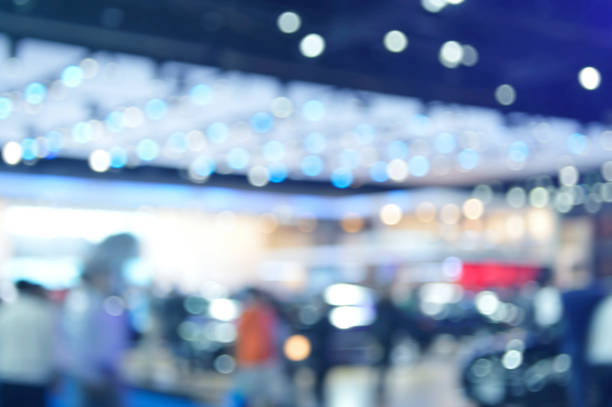 istock Defocused light and shadow of shopping mall 524165662