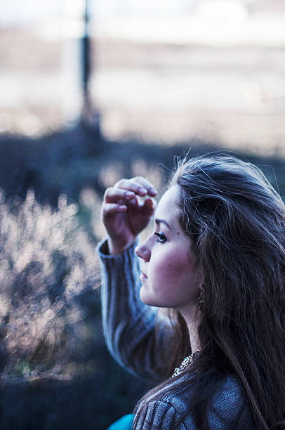 istock Beauty Girl Outdoors enjoying nature. 524165672