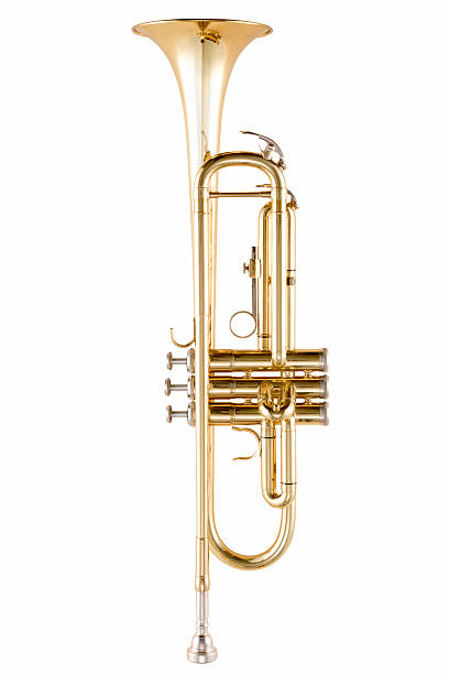 Trumpet (Clipping path) Trumpet (Clipping path) trumpet player isolated stock pictures, royalty-free photos & images