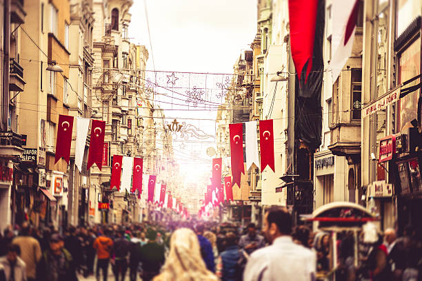istock Istanbul Istiklal street 524171313