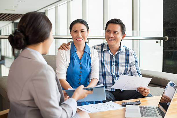 Meeting with real estate agent