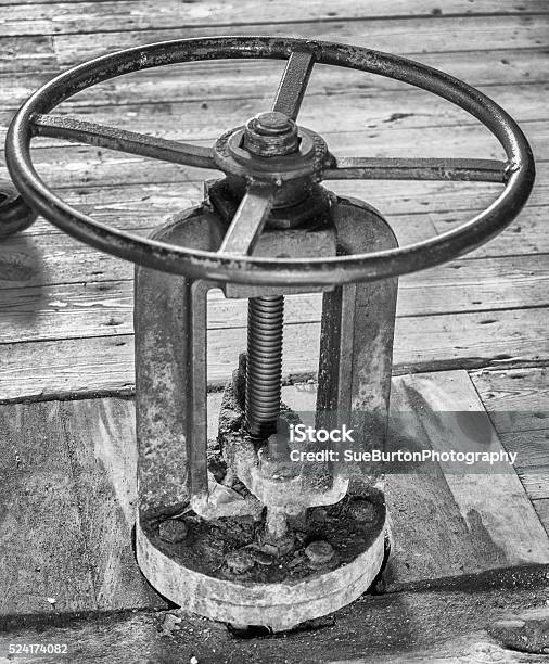 Waterwheel Machienery At The Old Water Mill Stock Photo - Download Image Now - Editorial, No People, Photography