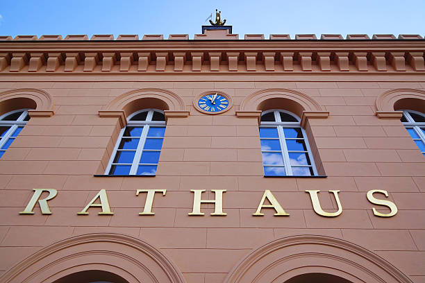 istock Rathaus city hall in Schwerin Germany 524175032