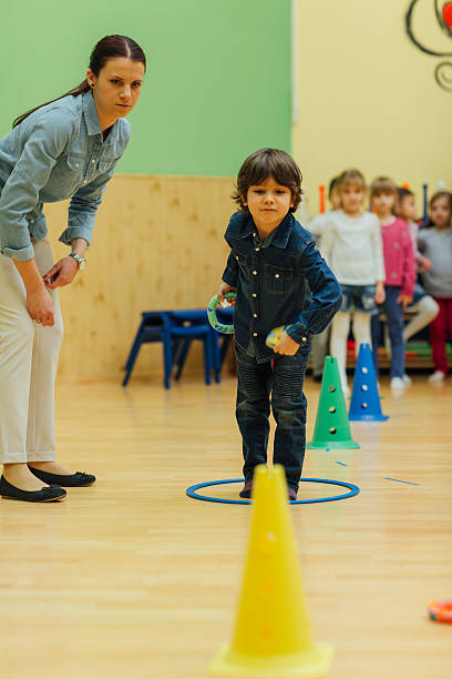 istock Children Playing Games In Their Kindergarten. 524175202