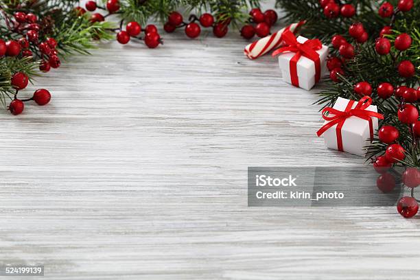 Christmas Background Stock Photo - Download Image Now - Arrangement, Backgrounds, Berry