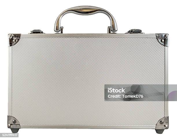 Suitcase Stock Photo - Download Image Now - Aluminum, Suitcase, White Color