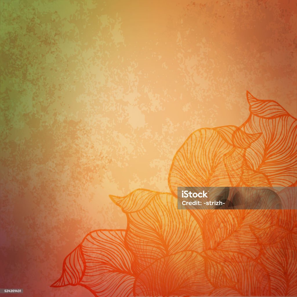 Abstract autumn vintage background Vector Abstract autumn vintage background Border - Frame stock vector