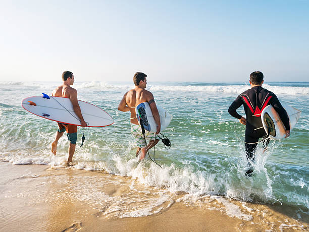 Free Stock Photo of Group of People Surfing in the Ocean | Download ...