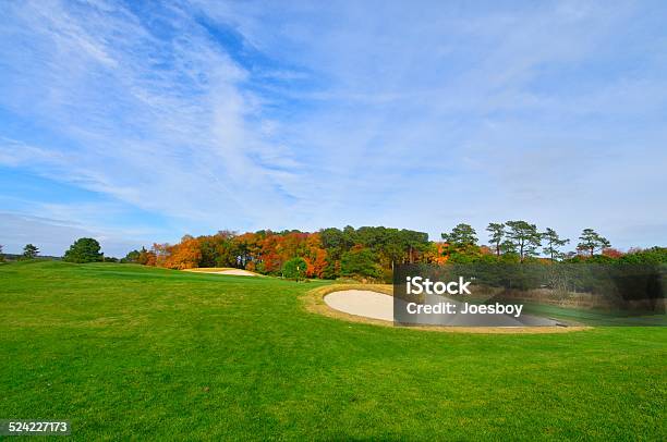 Golf Course In Fall Stock Photo - Download Image Now - Golf Course, Maryland - US State, Autumn