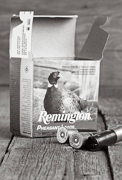 remington caçadeira shells - remington products imagens e fotografias de stock