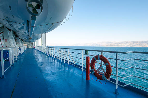istock Life ring and rescue boats 524233295