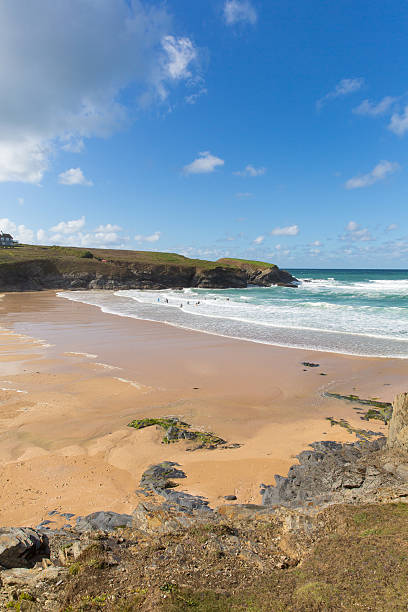 istock Treyarnon Bay Cornwall England UK Cornish north coast 524234391