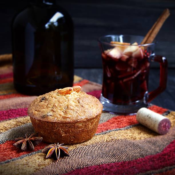 istock cup of hot Christmas mulled 524263109