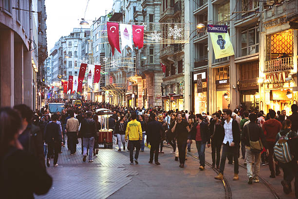 istock Istiklal Street, Istanbul 524263351