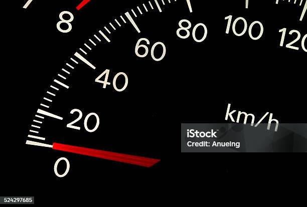 Gauge Meter In A Car Stock Photo - Download Image Now - Car, Car Interior, Control Panel