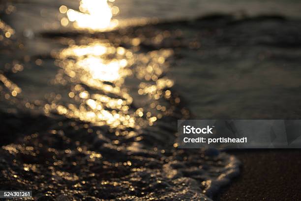Sunset Sea Bokeh Stock Photo - Download Image Now - Backgrounds, Beach, Coastline