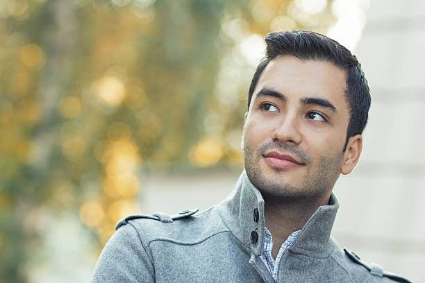 istock Portrait of a gorgeous man wearing over coat 524301351