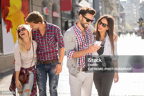 Youth In The City Stock Photo - Download Image Now - Adult, Autumn, Beautiful People