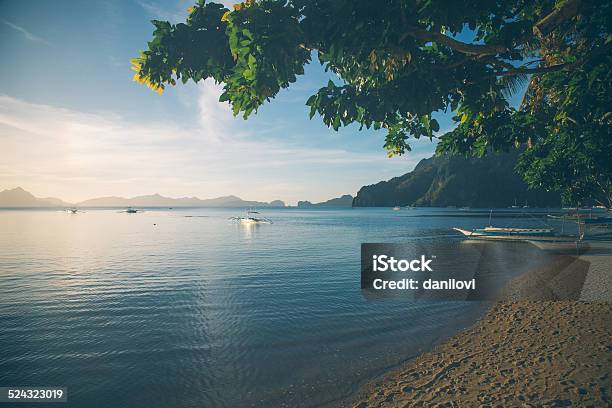 The Sunset Nest Stock Photo - Download Image Now - Above, Bay of Water, Beach