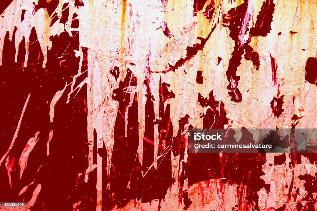 weathered texture and background - paint exposed on metal and years of rust Abstract Stock Photo