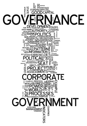 Word Cloud with Governance related tags