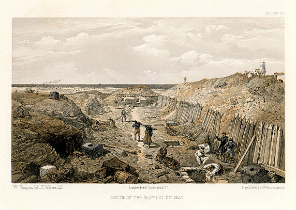 istock Crimean War - Ditch of the Bastion Du Mat 524325083