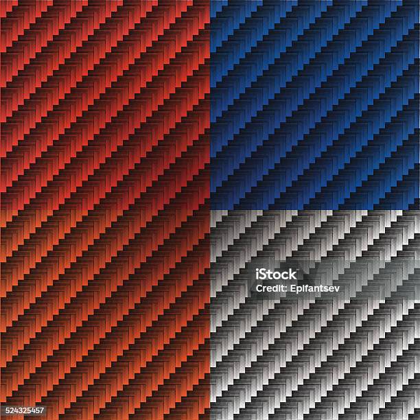 Carbon Fiber Texture Stock Illustration - Download Image Now - Carbon Fibre, Textured, Backgrounds