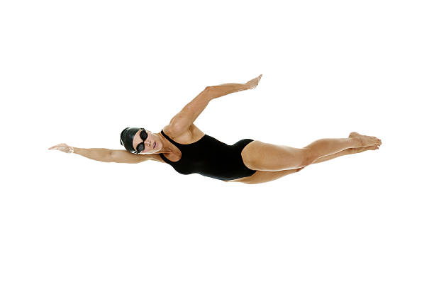 istock Female swimmer swimming 524325463