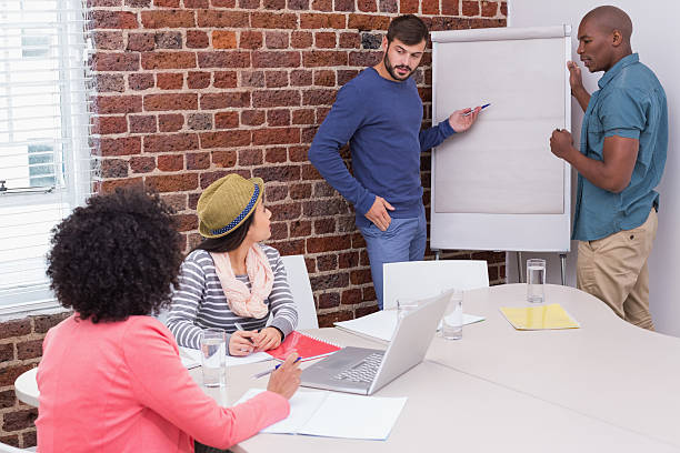 istock Creative business team in meeting 524327499