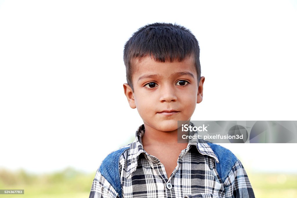 Little india Retrato de niño pequeño - Foto de stock de 6-7 años libre de derechos