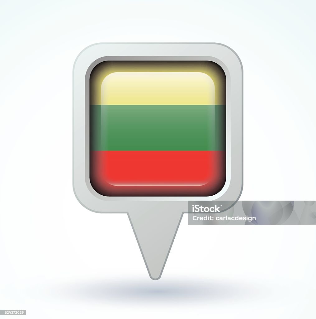 Bandeira da Lituânia, Ilustração vetorial - Vetor de Autoridade royalty-free