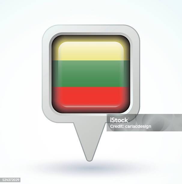Vetores de Bandeira Da Lituânia Ilustração Vetorial e mais imagens de Autoridade - Autoridade, Azul, Bandeira