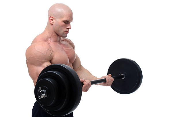 のボディビルディング - chest sweat male pectoral muscle ス�トックフォトと画像