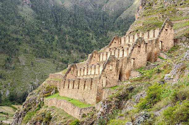 istock Pinkulluna Inca ruins near Cusco 524375754