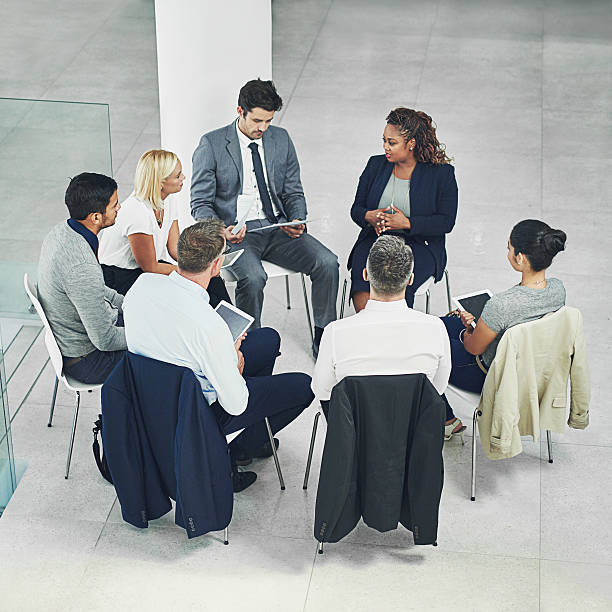istock The company's planners in action 524376476