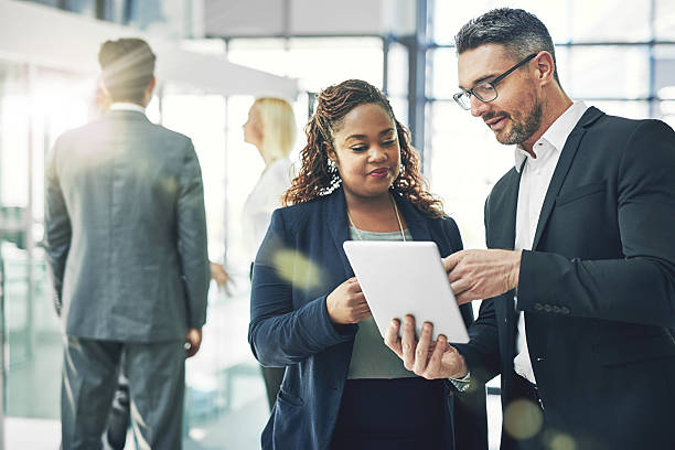 istock Charting new ways to do business 524377360
