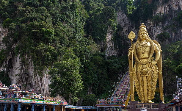 istock Statue of hindu god Muragan 524379926