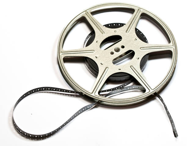 istock Vintage Film Strip and Reel 524381152