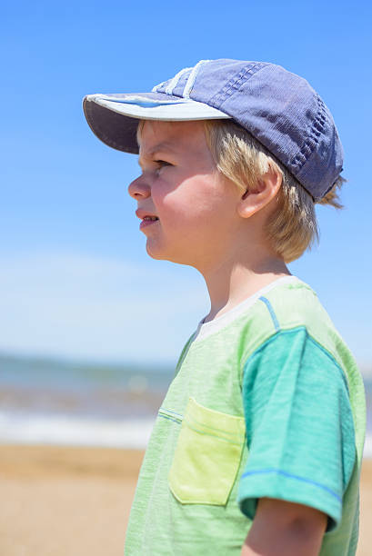 istock Closeup portrait of little boy 524381504