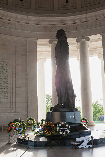 istock Jefferson memorial at Tidal Basin Washington DC 524382970