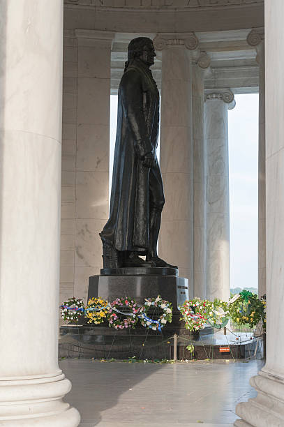 istock Jefferson memorial at Tidal Basin Washington DC 524383088