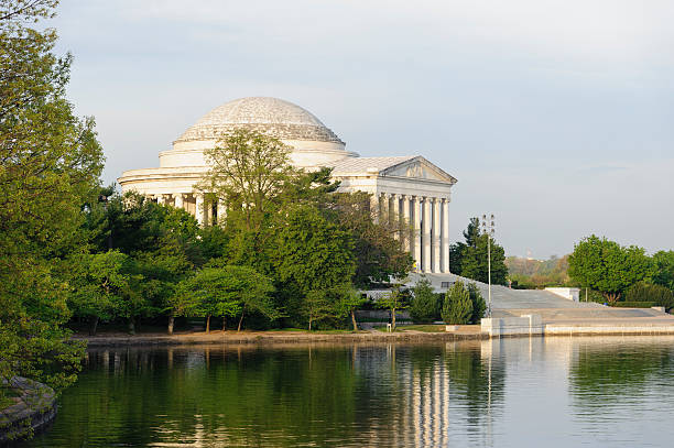 istock Jefferson memorial at Tidal Basin Washington DC 524383288