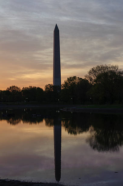 istock Washington monument at the mall in DC 524383796