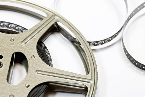 istock Vintage Film Strip and Reel 524384502