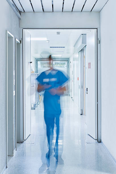 istock hospital hallway door intensive care unit doctor 524384662