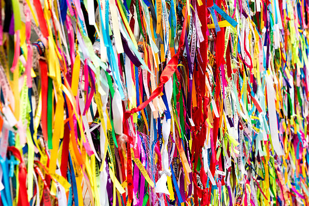 istock Colored ribbons in Bahia, Brazil 524385058
