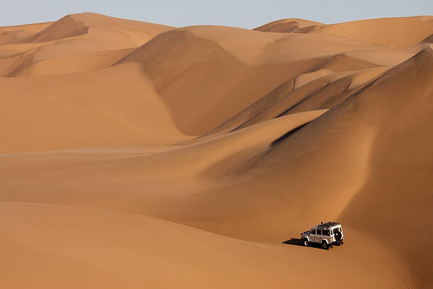 The Sand Dunes of the Namib Desert in Namibia