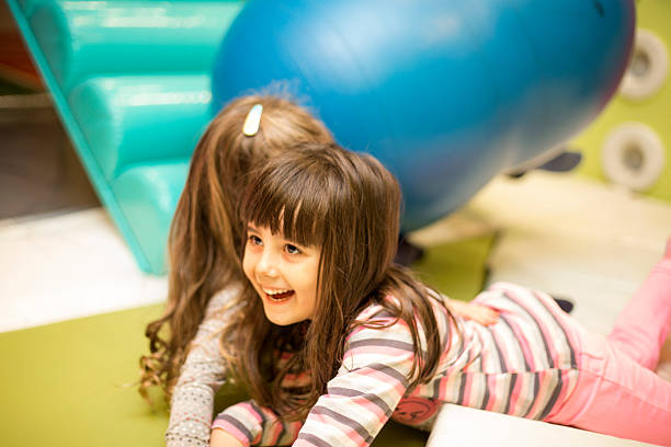 istock Little girl in the playroom 524388868